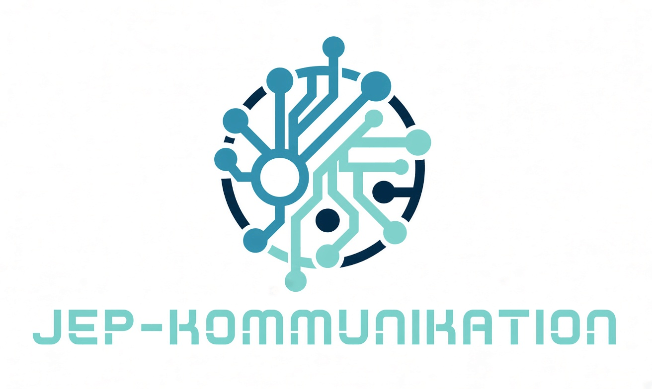 Logo design for JEP-Kommunikation — digitalt bureau i Aarhus